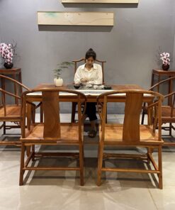 Bàn trà Gỗ Hương cao cấp