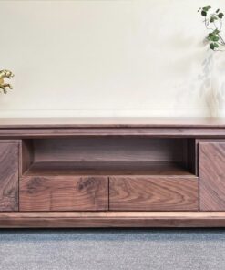 Kệ tivi gỗ óc chó hiện đại