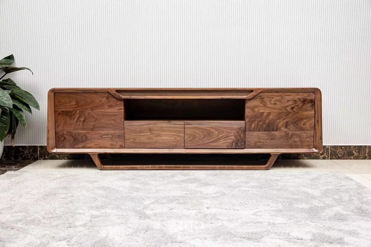 KỆ TIVI GỖ ÓC CHÓ ZK 512 CLE