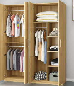 Tủ Áo Gõ Đỏ Tân Cổ Điển 4 Cánh Cao Cấp - TA949