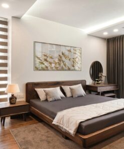 Giường ngủ tối giản phong cách luxury